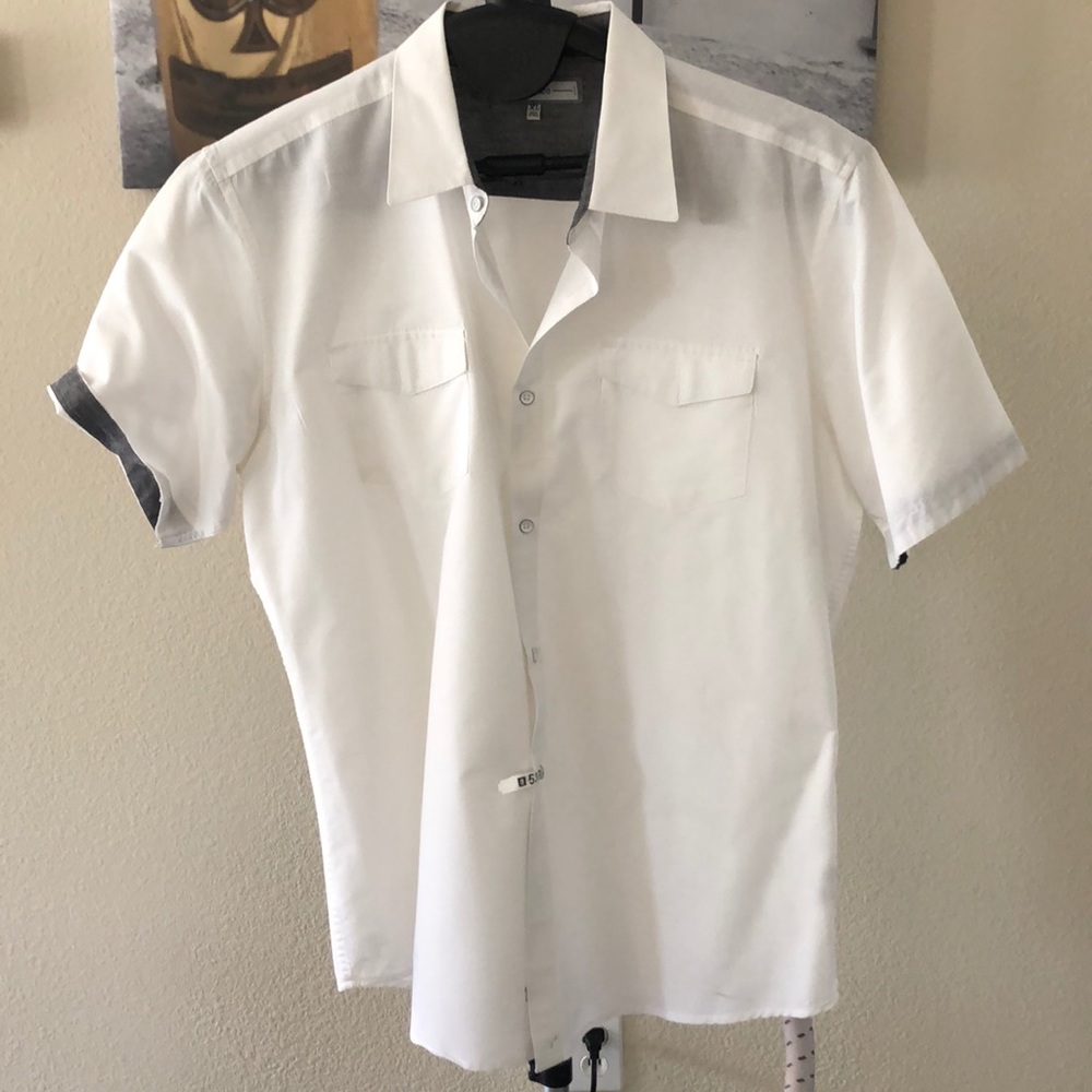 Like New pd&c White Shirt, XL